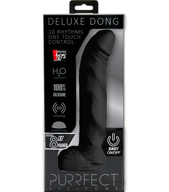 dd21144 - Вибратор "Purrfect Silicone Deluxe One Touch 8" dd21144 - Вибратор "Purrfect Silicone Deluxe One Touch 8"