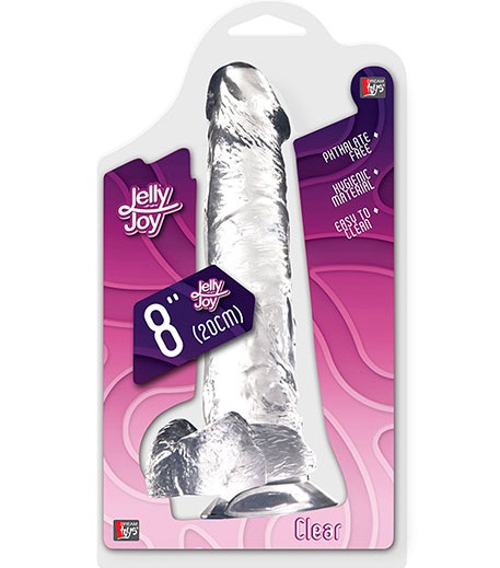 t310063 - Фаллоимитатор "Jelly Joy Clear" t310063 - Фаллоимитатор "Jelly Joy Clear"