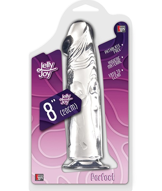 t310069 - Фаллоимитатор "Jelly Joy Perfect Clear" t310069 - Фаллоимитатор "Jelly Joy Perfect Clear"