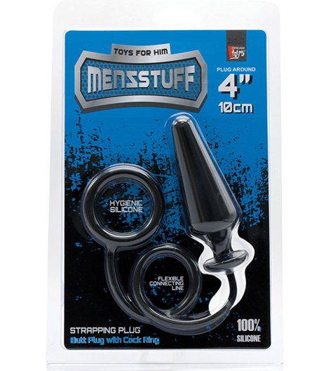 dd21277 - Анальная пробка "Menzstuff Single Ring Anal Plug" dd21277 - Анальная пробка "Menzstuff Single Ring Anal Plug"