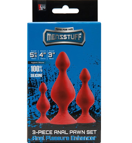 dd21282 - Набор массажеров "Menzstuff 3-Piece Anal Pawn Set" dd21282 - Набор массажеров "Menzstuff 3-Piece Anal Pawn Set"
