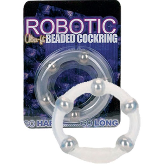 dd50121 - Эрекционное кольцо "Robotic Beaded Cock Ring" dd50121 - Эрекционное кольцо "Robotic Beaded Cock Ring"