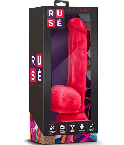 t330321 - Фаллоимитатор "Ruse Shimmy Cerise" t330321 - Фаллоимитатор "Ruse Shimmy Cerise"