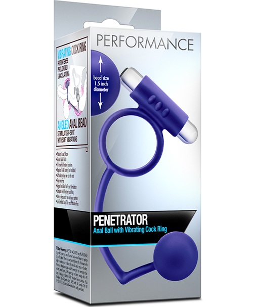 t330505 - Кольцо "Performance Anal Ball And Vibrating Ring" t330505 - Кольцо "Performance Anal Ball And Vibrating Ring"