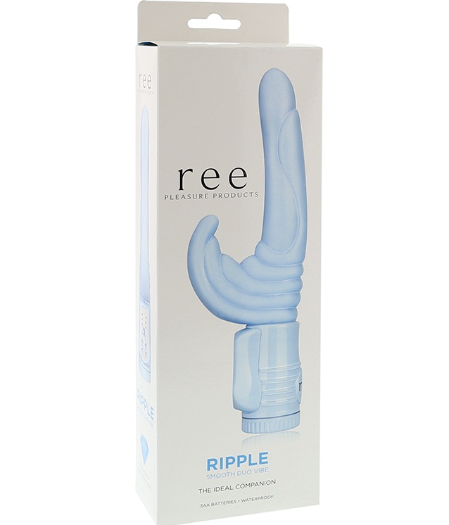 t350014 - Вибромассажер "Ree Ripple Blue" t350014 - Вибромассажер "Ree Ripple Blue"