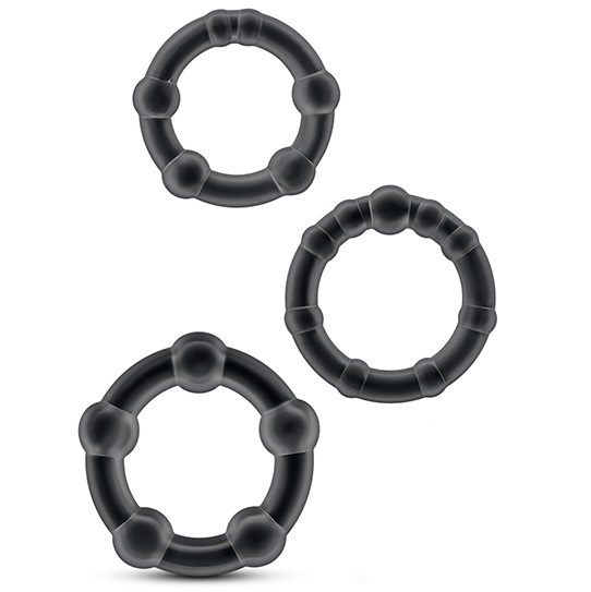 t330567 - Набор колец "Stay Hard Beaded Cockrings" t330567 - Набор колец "Stay Hard Beaded Cockrings"