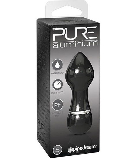 dd44516 - Вибростимулятор "Pure Aluminium Black" dd44516 - Вибростимулятор "Pure Aluminium Black"