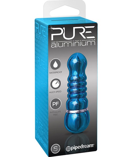 dd44515 - Вибростимулятор "Pure Aluminium Blue" dd44515 - Вибростимулятор "Pure Aluminium Blue"