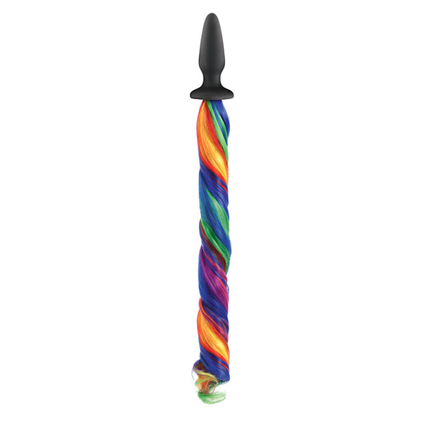 t280413 - Анальная пробка "Unicorn Tails Rainbow" t280413 - Анальная пробка "Unicorn Tails Rainbow"