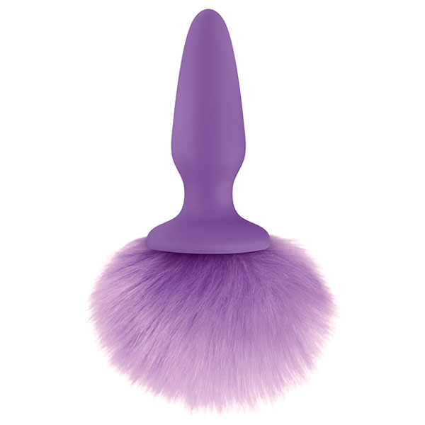 t280420 - Анальная пробка "Bunny Tails Purple" t280420 - Анальная пробка "Bunny Tails Purple"