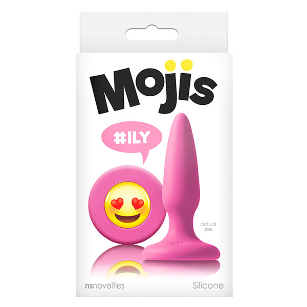 t280537 - Анальная пробка "Mojis Ily Pink" t280537 - Анальная пробка "Mojis Ily Pink"