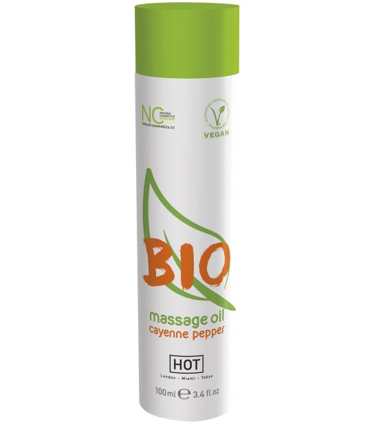 ht44153 - Массажное масло "Hot Bio Massage Oil Cayenne Pepper", 100 ml ht44153 - Массажное масло "Hot Bio Massage Oil Cayenne Pepper", 100 ml