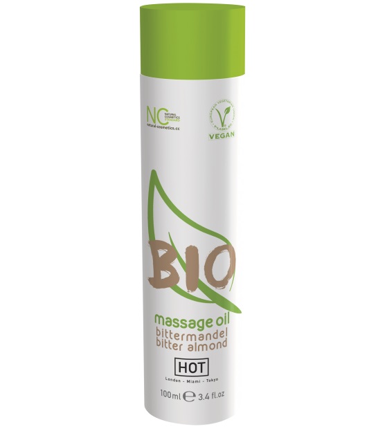 ht44151 - Массажное масло "Hot Bio Massage Oil Bitter Almond", 100 ml ht44151 - Массажное масло "Hot Bio Massage Oil Bitter Almond", 100 ml
