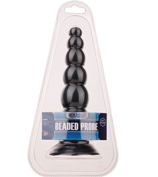 dd20713 - Анальный стимулятор "Beaded Probe Black" dd20713 - Анальный стимулятор "Beaded Probe Black"