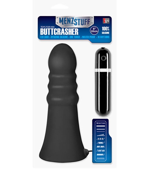 dd21018 - Анальный стимулятор "Menzstuff Buttcrasher Ribbed" dd21018 - Анальный стимулятор "Menzstuff Buttcrasher Ribbed"