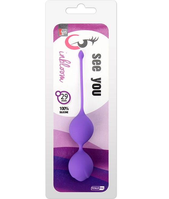 dd21232 - Вагинальные шарики "See You In Bloom Duo Balls" dd21232 - Вагинальные шарики "See You In Bloom Duo Balls"