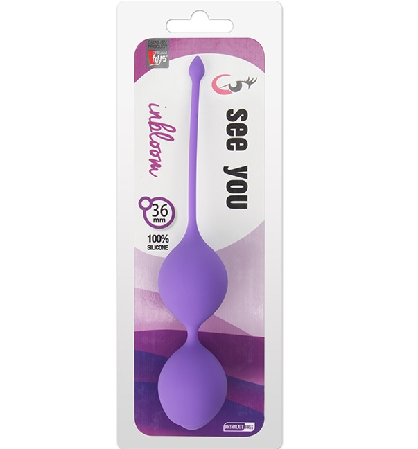 dd21229 - Вагинальные шарики "See You In Bloom Duo Balls" dd21229 - Вагинальные шарики "See You In Bloom Duo Balls"
