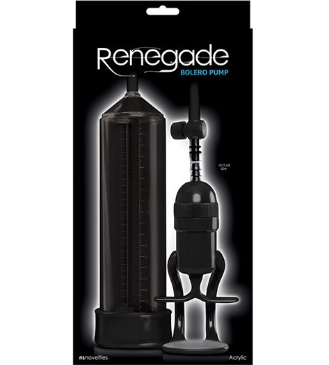 t280322 - Вакуумная помпа "Renegade Bolero Black" t280322 - Вакуумная помпа "Renegade Bolero Black"