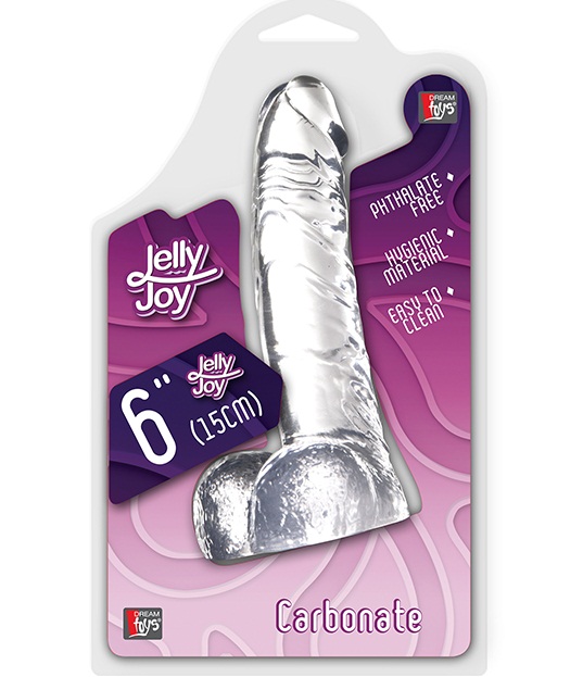 t310074 - Фаллоимитатор "Jelly Joy Carbonate" t310074 - Фаллоимитатор "Jelly Joy Carbonate"