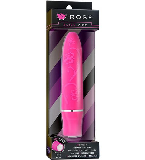 t330273 - Вибромассажер "Rose Bliss Vibe Pink" t330273 - Вибромассажер "Rose Bliss Vibe Pink"