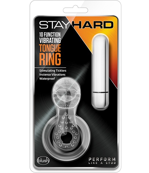 t330577 - Насадка "Stay Hard Vibrating Tongue Ring" t330577 - Насадка "Stay Hard Vibrating Tongue Ring"