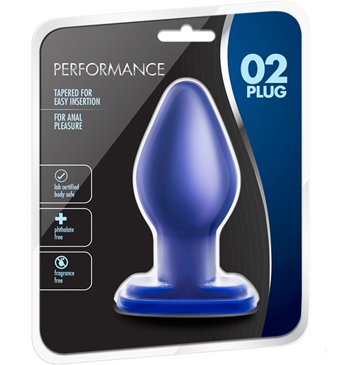 t330520 - Анальная пробка "Performance 02 Plug Indigo" t330520 - Анальная пробка "Performance 02 Plug Indigo"