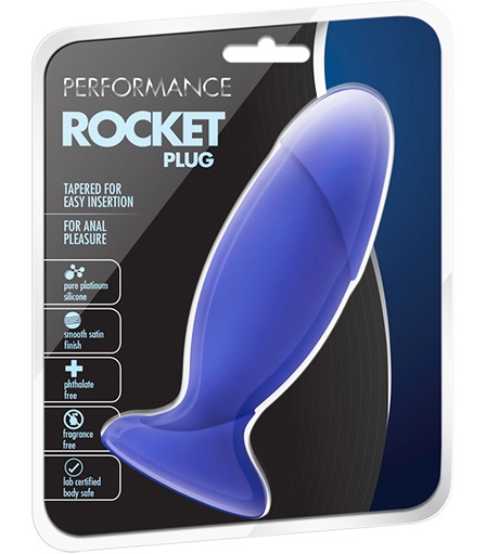 t330516 - Анальная пробка "Performance Rocket Plug Indigo" t330516 - Анальная пробка "Performance Rocket Plug Indigo"