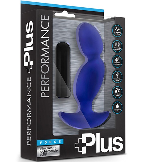 t330684 - Массажер "Performance Plus Force Indigo" t330684 - Массажер "Performance Plus Force Indigo"