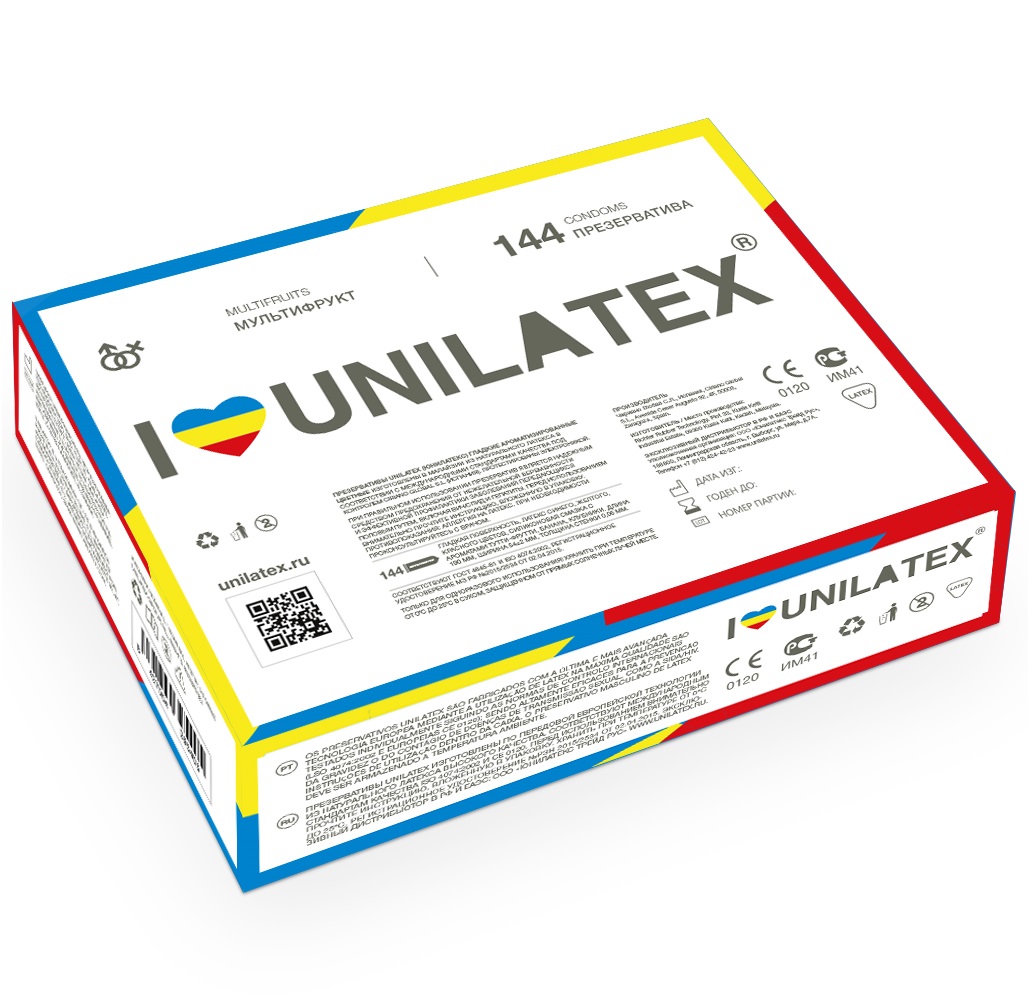 con90026 - Презервативы Unilatex Multifruits 144 шт con90026 - Презервативы Unilatex Multifruits 144 шт