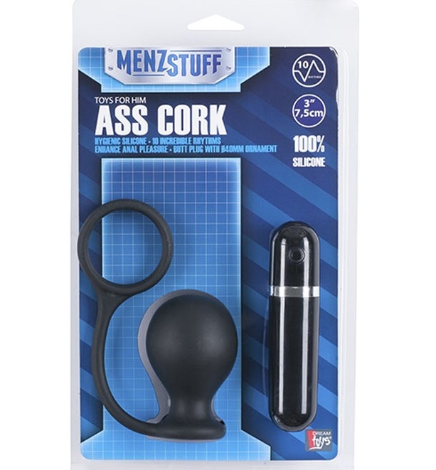 dd20911 - Анальный стимулятор "Ass Cork Wide" dd20911 - Анальный стимулятор "Ass Cork Wide"