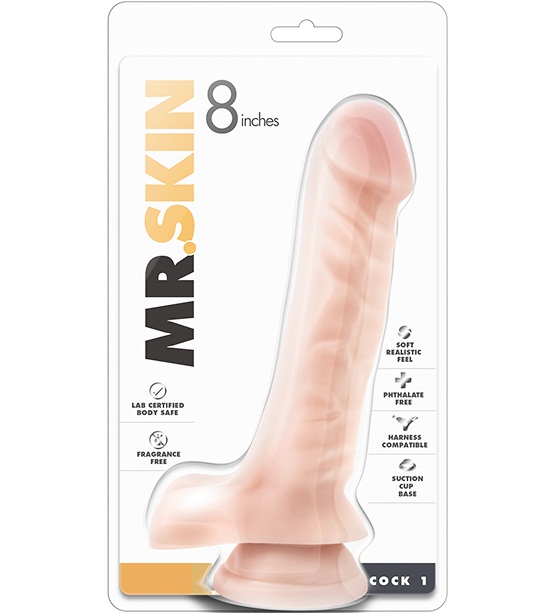t330481 - Фаллоимитатор "Mr. Skin Cock 8" t330481 - Фаллоимитатор "Mr. Skin Cock 8"