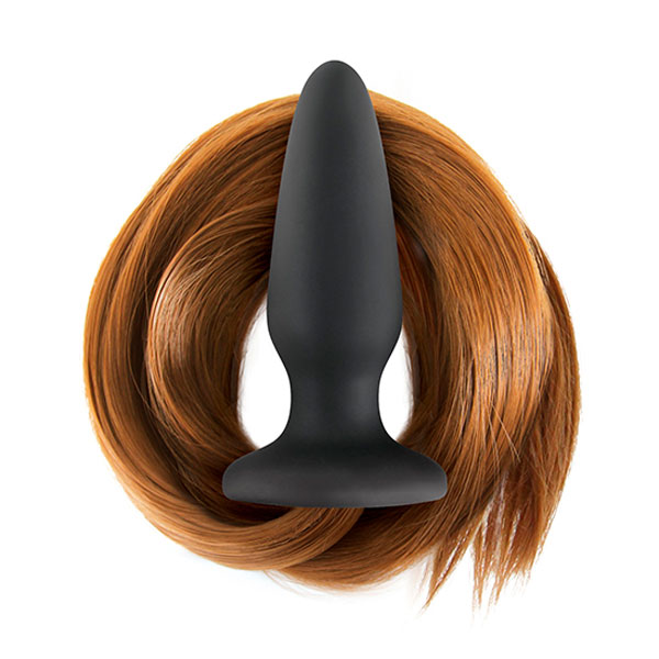 t280418 - Анальная пробка "Unicorn Tails Chestnut" t280418 - Анальная пробка "Unicorn Tails Chestnut"