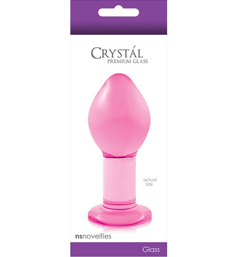 t280006 - Анальная пробка "Crystal Large Pink" t280006 - Анальная пробка "Crystal Large Pink"