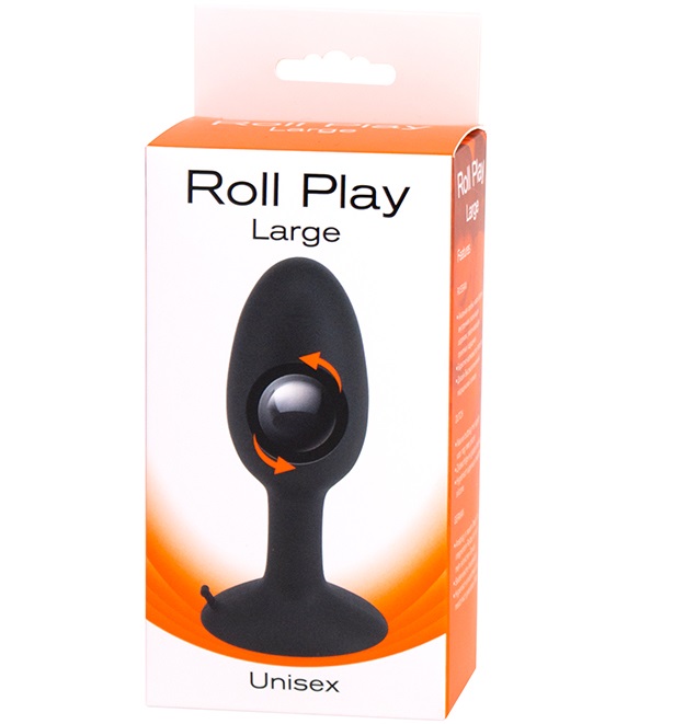 dd51081 - Анальная пробка "Roll Play Large" dd51081 - Анальная пробка "Roll Play Large"