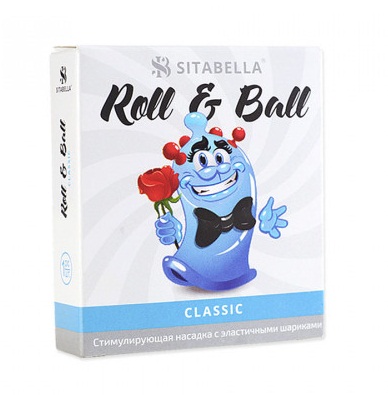 sk1423 - sk1423 Насадка стимулирующая с эластичными шариками Roll & Ball Классика sk1423 - sk1423 Насадка стимулирующая с эластичными шариками Roll & Ball Классика