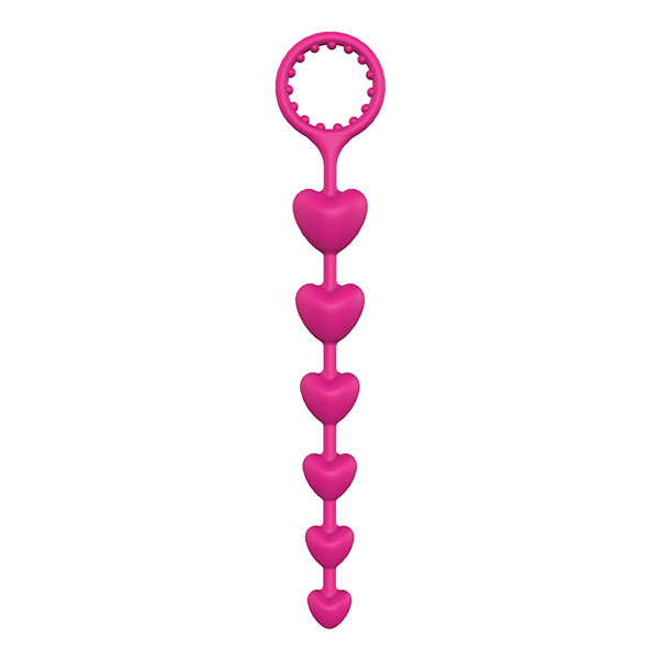 dd21495 - Анальная цепочка "Bootyful Heart Beads" dd21495 - Анальная цепочка "Bootyful Heart Beads"