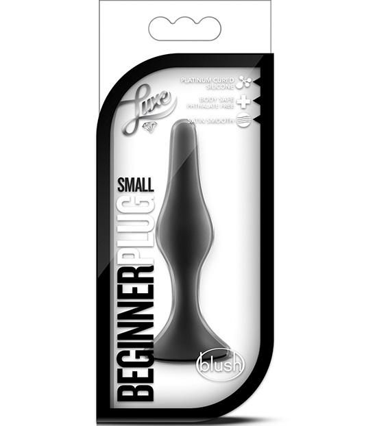 t331144 - Анальная пробка "Luxe Beginner Plug Small Black" t331144 - Анальная пробка "Luxe Beginner Plug Small Black"