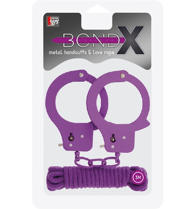 dd20871 - Наручники "Bondx Metal Cuffs & Love Rope Set" dd20871 - Наручники "Bondx Metal Cuffs & Love Rope Set"